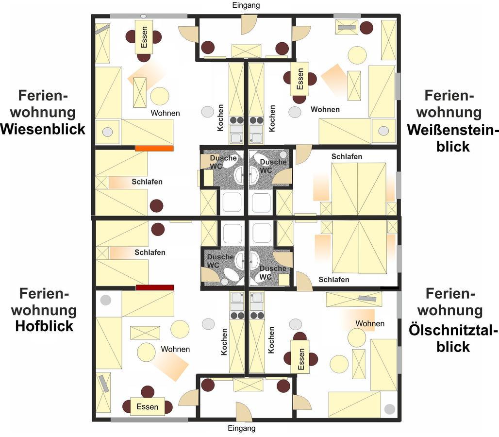 Villa Ferienhof Obertennersreuth à Stammbach Extérieur photo